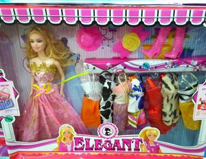 Set De Vestidos Zapatoz Y Sombrero Juguete Barbie Oferta