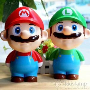 Lampara Led Niños Mario Bros Y Luigi