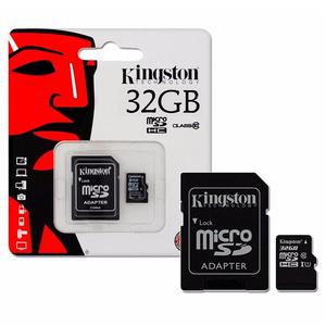 Memoria Micro Sd Kingston 32gb Clase 10 Kingston Adaptador
