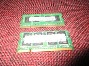 Memorias para portatil 2GB y 1GB
