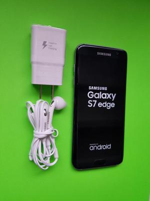 Samsung S7 Edge Negro Como Nuevo! 