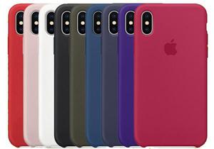 Silicone Case Iphone X Colores