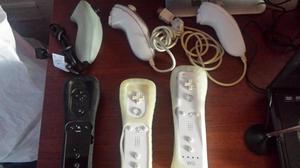 Controles originales wii con nuckstock.