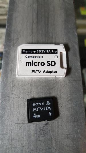 Memoria Original Psvita adaptador Micro