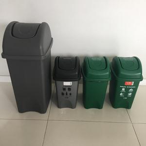 4 Canecas para Reciclaje 10L Y 35L