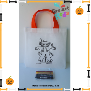 BOLSAS PARA COLOREAR HALLOWEEN