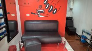 Sofa sala de espera para peluqueria