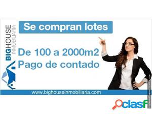 Se Compran Lotes campestres