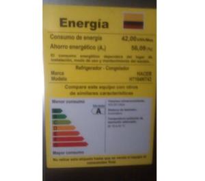 NEVERA HACEB 425 Lts ahorro de energia 56 %sin escarcha