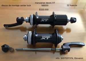 manzanas deore XT m nuevas