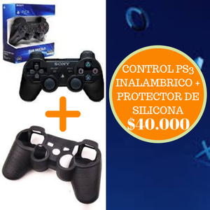 Control Inalambrico PS3 Protector de Silicona $