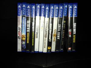 Juegos para Ps4 desde 25 Mil