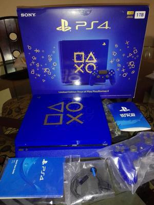 Playstation 4 Slim Azul Especial Edición