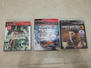 Trilogía Uncharted Ps3 Playstation 3