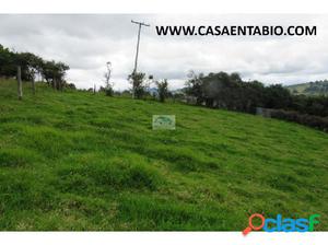 Vendo Lote 1.112 mts en Tabio Rio Frio Occidental