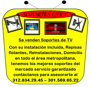 PROMOCIÓN DE SOPORTES DE TV REPISAS FLOTANTES 