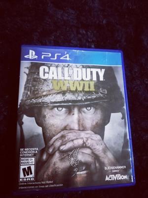 Call Of Duty Wwii Ps4 Vendo Cambio