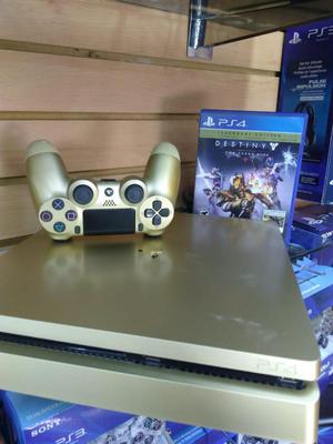 PS4 Slim Dorado GOLD EDITION! Excelente estado