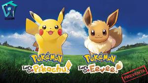Pre Venta Pokemon Lets Go Eevee NSW Nuevo Físico Sellado