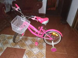 bicicleta rosada en muy buen etsado