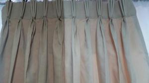 Cortinas tres pliegues