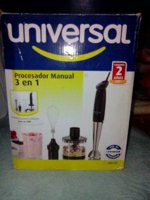 Vendo Procesador Manual 3 en 1 Universal
