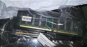 MEMORIAS RAM DDR1 1GB NUEVAS