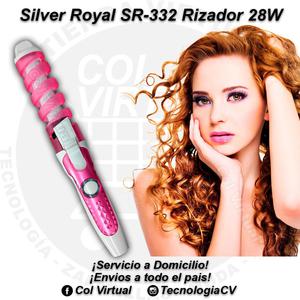 Rizador para cabello 28W Silver Royal SRM0VP15MT13