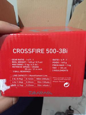 Carretel Daiwa Crossfire 500