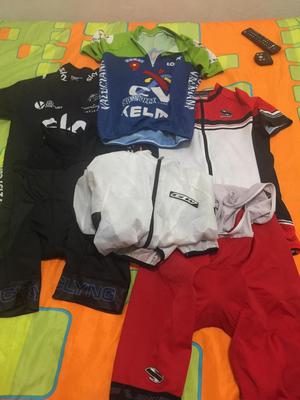 Gangaso Dos Uniformes de Ciclismo Tall S