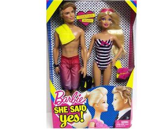 Barbie Y Ken Giftset She Said Yes Together Again Nrfb