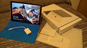 Microsoft Surface Pro 4 iGB 8GB con lápiz Teclado Azul