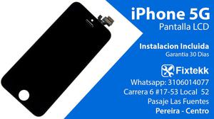 Pantalla LCD Display iPhone 5G INSTALADA FIXTEKK