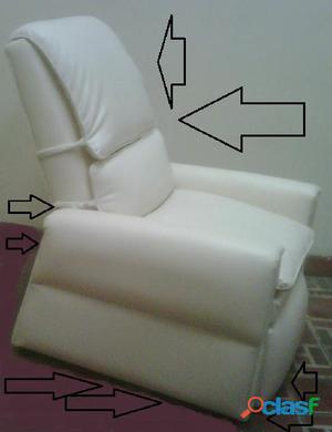 sillas reclinables de tres posiciones