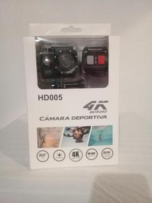 Camara deportiva sumergible tipo GO PRO