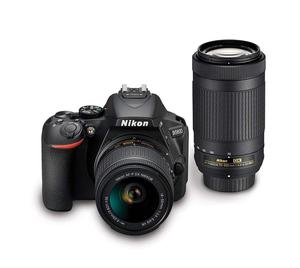 Nikon D Kit de lentes de doble zoom Cámara de 24.2MP