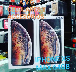 iPhone Xs Max 64gb Nuevo Y Libre Avg