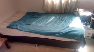 CAMA DE UN CUERPO COLCHON BASE CAMA