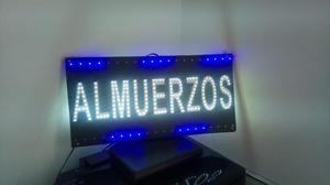 NEGOCIABLE!! Aviso luminoso LED, MEDIDAS DE LARGO 50CM Y DE