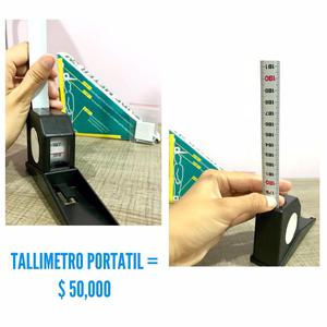 Tallimetros Portatiles de 200 Cm