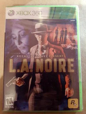L.a. Noire Nuevo Y Sellado Xbox 360