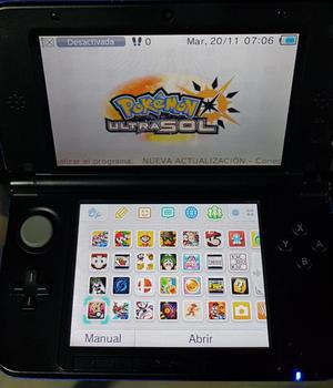 NINTENDO 3DS XL PROGRAMADA SD 16 GB