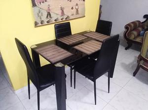 Juego de Comedor 4 Puestos