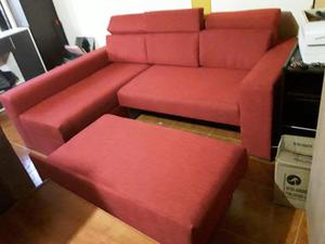 Sofa cama modular funcional