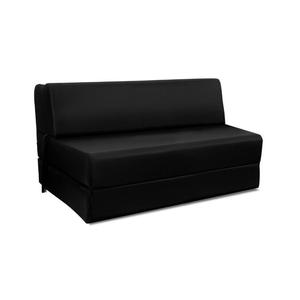 Sofa color negro, 1.60 x 90