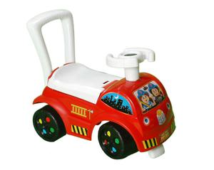 CARRO PARA NIÑO MI PRIMER MONTABLE BOMBERO