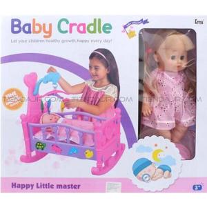 Muñecas Para Niñas Baby Cradle Con Cuna Y Movil