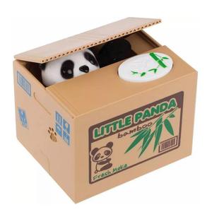 Alcancía Juguete Ahorra Panda Roba Monedas Diseño