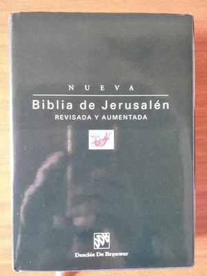 Biblia de Jerusalen Revisada y Argumentada Estuche de Lujo