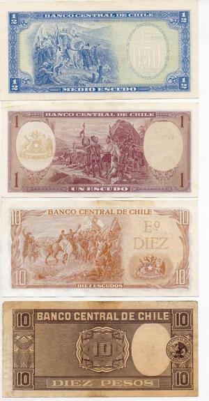 Billetes: Banco central de Chile